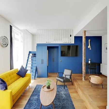 Authentic Loft - 2br 8p - Place De La Republique