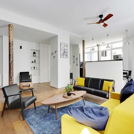 Authentic Loft - 2br 8p - Place De La Republique Apartment *