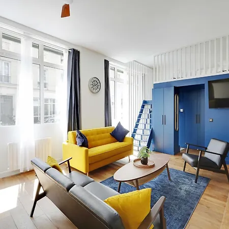 Authentic Loft - 2br 8p - Place De La Republique *