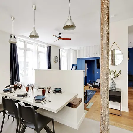 Authentic Loft - 2br 8p - Place De La Republique * Paris